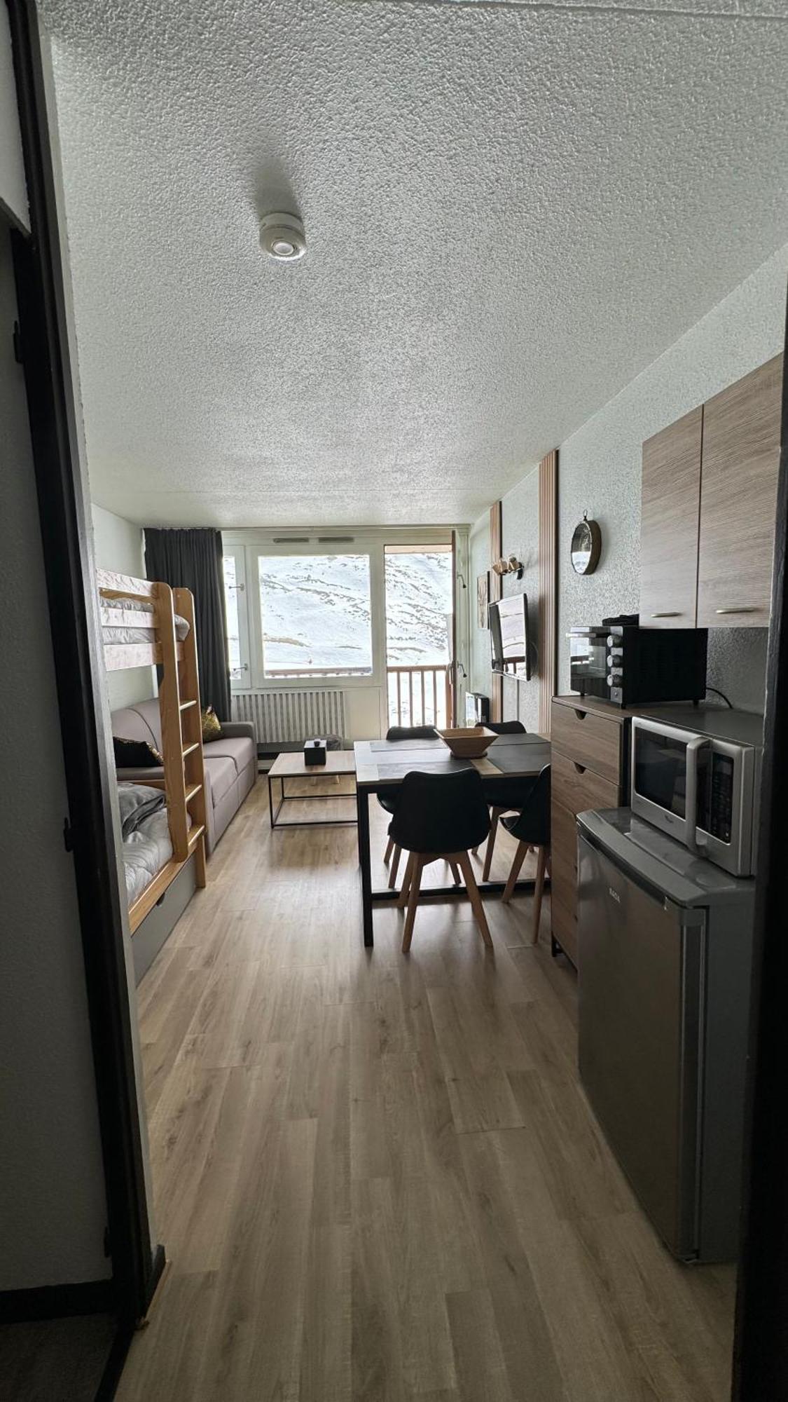 Studio La Mongie Tourmalet 2 Etoiles 4 Couchages Bagian luar foto